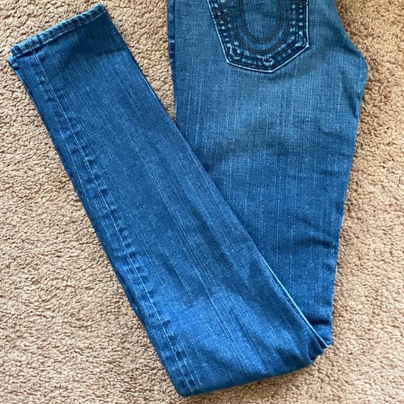True Religion Skinny Leg Low rise Jean - Picture 4 of 4